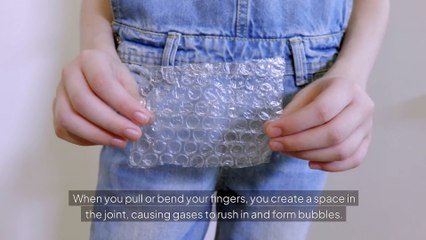 Your knuckles pop in Bones