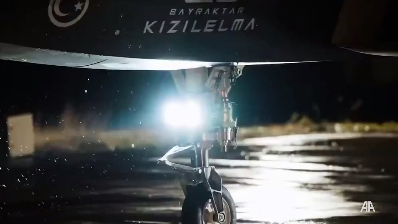 Bayraktar KIZILELMA PT-3'ün motor çalıştırma testi yapıldı