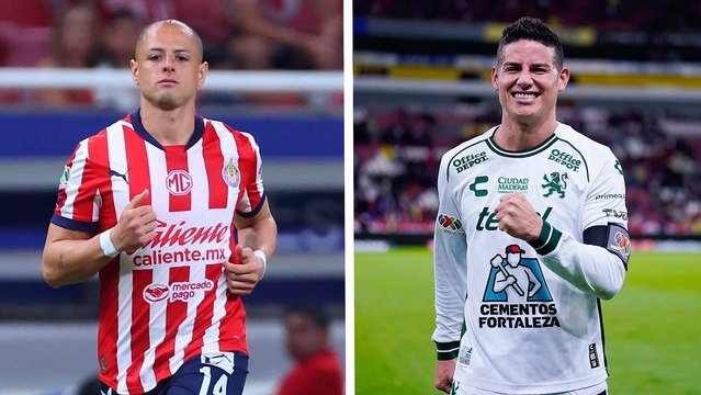James Rodríguez emocionado por el juego ante Chicharito en el León vs Chivas: Uno quiere enfrentar a los mejores