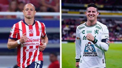 James Rodríguez emocionado por el juego ante Chicharito en el León vs Chivas: "Uno quiere enfrentar a los mejores"