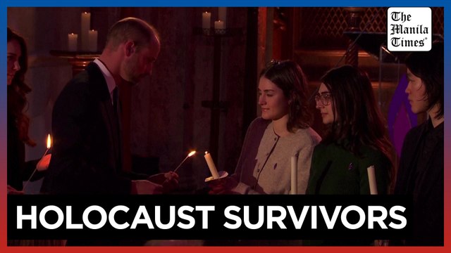 Prince William honors 'powerful' bravery of Holocaust survivors at London ceremony