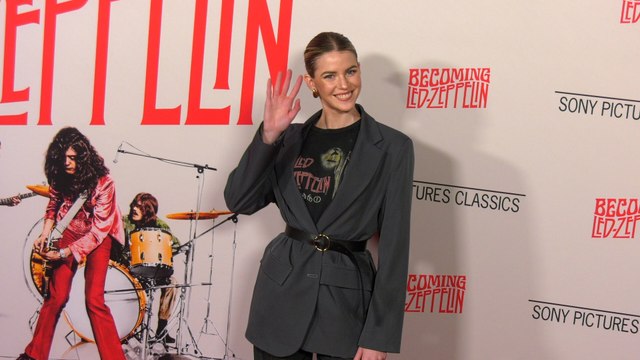 Sara Croce Becoming Led Zeppelin Los Angeles Premiere Red Carpet