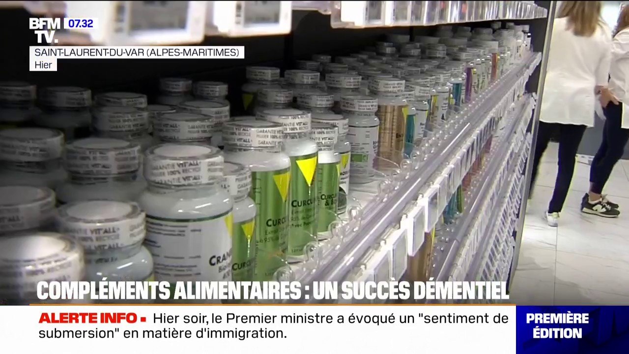 Le succès des compléments alimentaires en France