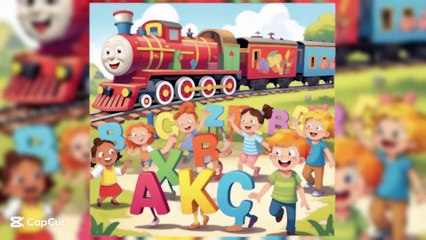 "Hop on the Alphabet Train! Learn ABCs with Fun Music for Kids"