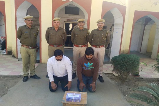 प्रागपुरा पुलिस की कार्रवाई: अवैध फायर आर्म्स के साथ दो आरोपी गिरफ्तार