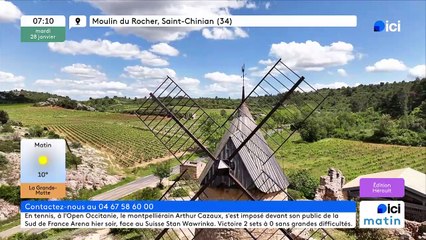 28/01/2025 - ici matin par ici Hérault en vidéo