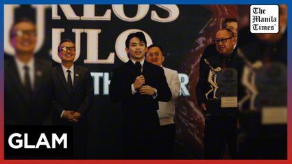 Paris Olympics double gold medalist Carlos Yulo hailed PSA Athlete of the Year