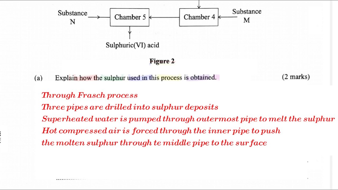 Chemistry revision questions and answers #Chem 2021 paper 1 #marking scheme #prediction qustions