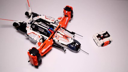 Lego Technic 42181 VTOL Heavy Cargo Spaceship LT81 Speed Build