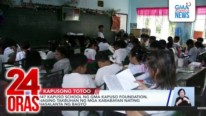 Kapuso Express - 447 Kapuso schools; 50,000 give-a-gift beneficiaries; at "Operation Bukol", dinagsa | 24 Oras