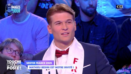 Mister France 2025, Mathieu Bedini dans TPMP !