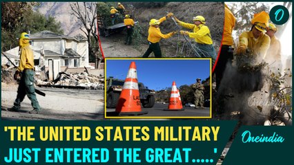 California Breaking: Trump Uses Emergency Powers Sends U.S Military To Take Over LA Firefight