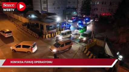 Konya'da fuhuş operasyonu; 9 kişi tutuklandı