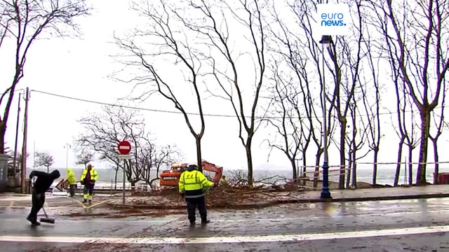 Страны Старого Света во власти шторма Эрминия