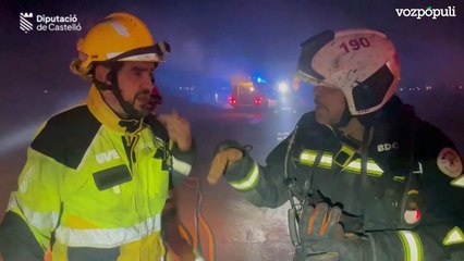 Extinguido un incendio en Moncofa que ha obligado a desalojar a 40 personas de un camping