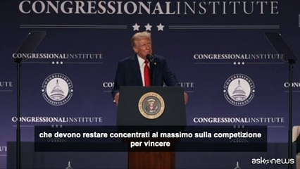 Trump: attenti a IA cinese, presto un "Iron Dome" per proteggere Usa