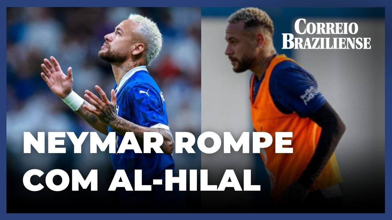 Neymar rescinde com Al-Hilal e fica com caminho livre para o Santos