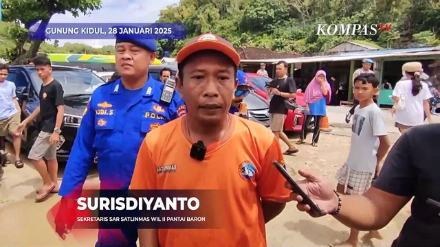 Rombongan Pelajar Mojokerto Terseret Ombak Pantai Drini, 3 Ditemukan Meninggal Dunia