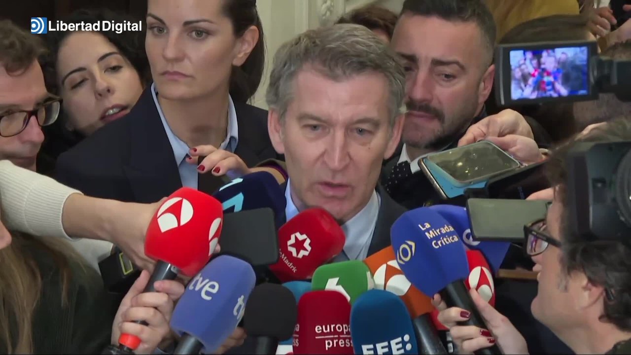 Feijóo ve "inaudito" que el Gobierno "utilice a pensionistas, afectados por la DANA"
