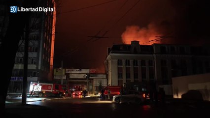 Rusia ataca Ucrania con un centenar de drones que provocan daños en 7 regiones