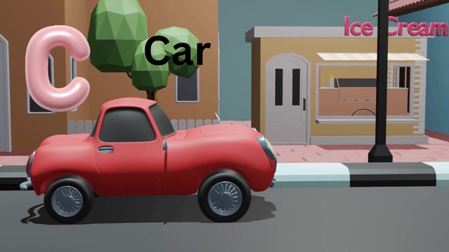 ABC Phonic Song Toddler ,Learning Video Songs A for Apple Nursery Rhymes Alphabet Song for kids