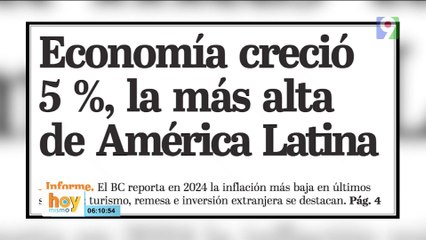 Economía dominicana creció 5 %  siendo la más alta de América Latina | Hoy Mismo