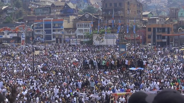 RDC : grande manifestation à Bukavu alors que des combats font rage à Goma