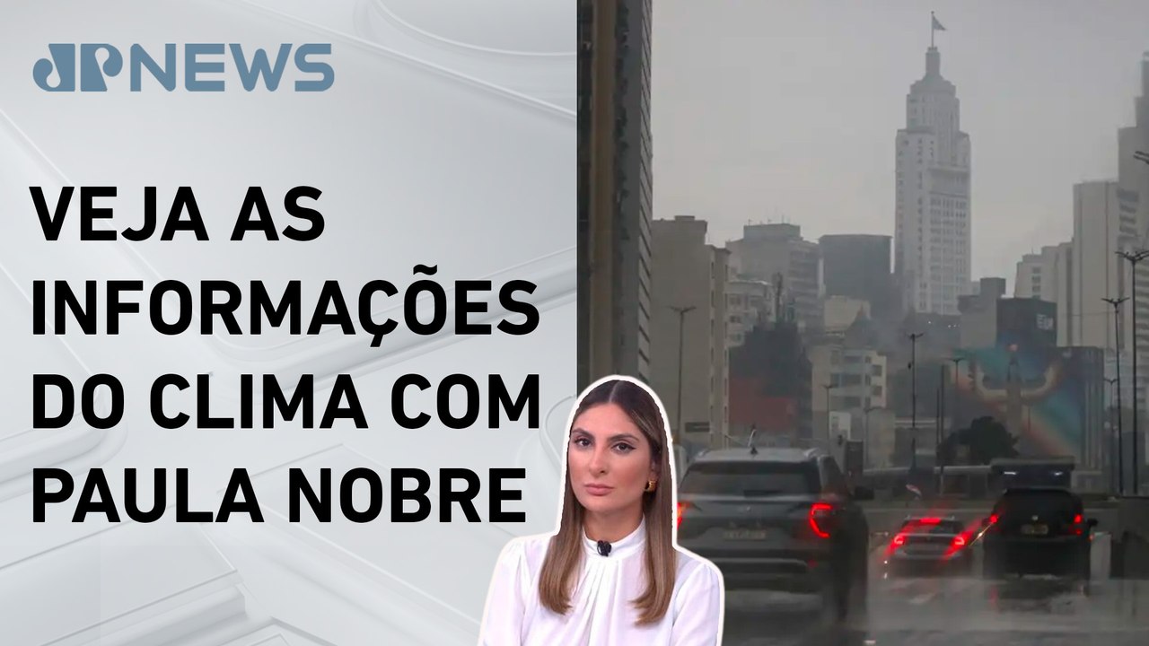 São Paulo tem alerta de atenção para chuva nesta terça-feira (28) | Previsão do Tempo
