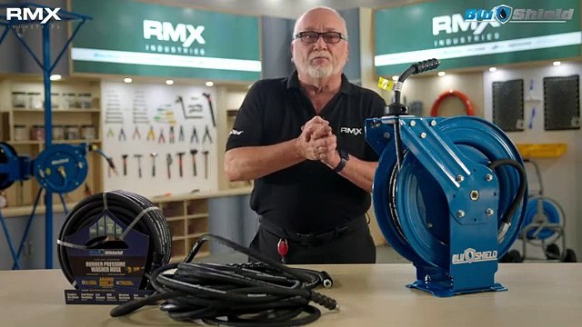 BluShield Pressure Washer Hose Reels - Heavy-Duty & Reliable