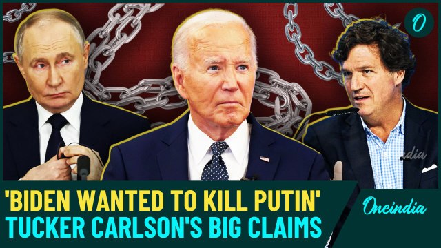 U.S Journalist Tucker Carlson's Shocking Investigation: 'Biden Govt. Attempted to Assassinate Putin'