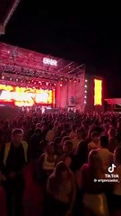 El video viral del mal momento de un importante cantante en pleno show: lo silbaron, insultaron y el público se fue antes del final. Miralo.