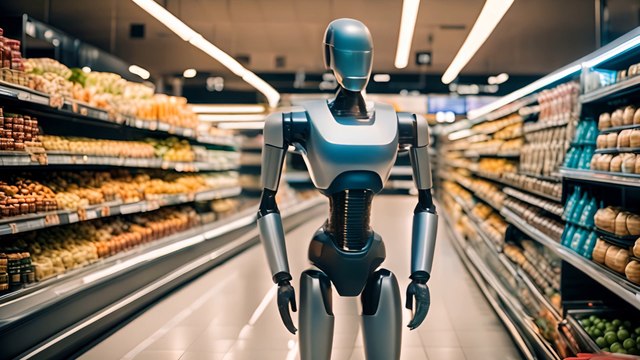 Robots in supermarkets: Could robots be packing bags in supermarkets?