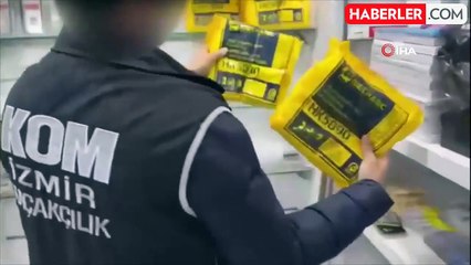 İzmir'de Kaçakçılık Operasyonlarında 2 Tutuklama