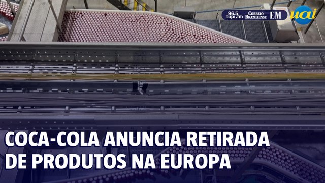 Coca-Cola anuncia retirada de produtos na Europa