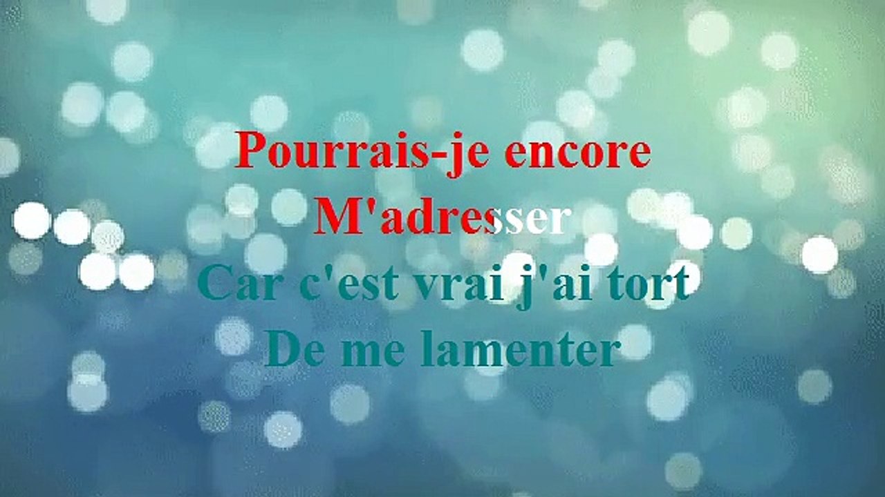 Seigneur À Qui D'Autre (Paroles)