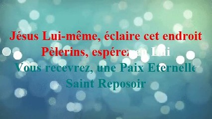 Saint Reposoir - Holy Place Of Rest (Paroles)
