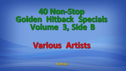 40 Non-Stop Golden Hitback Specials Vol. 3 Side B - Various Artist Video Karaoke