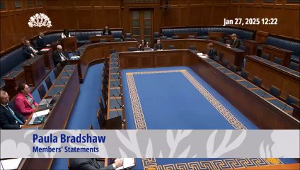 Destruction of Drumrane primary roof by Storm Éowyn ‘heart-breaking’ but Burnfoot community are resilient, says Robinson 