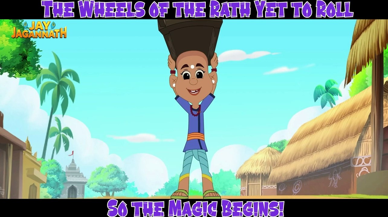 The Wheels of Rath Yatra The Magic Begins | Jai Jagannath | jai jagannath cartoon all episode