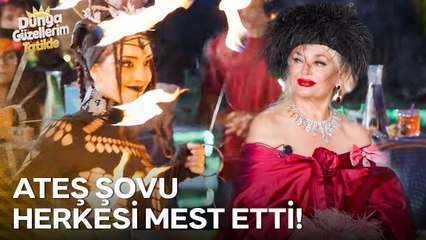 Partideki Şovlar Hayranlık Bıraktı ¦ Dünya Güzellerim Tatilde 10. Bölüm