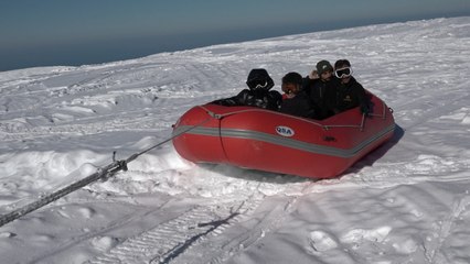 Karadeniz zekası yine icat çıkardı: Fırtınalı derelere gerek kalmadı!