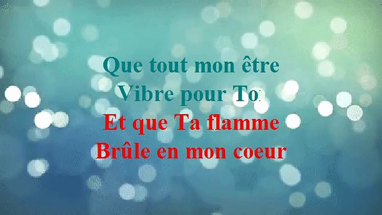 Source De Vie De Paix D'Amour (Paroles)