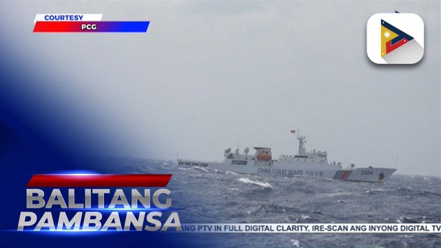 BRP Teresa Magbanua, muling idineploy para bantayan ang ilegal na pananatili ng mga barko ng Tsina sa bahagi ng EEZ mula Zambales