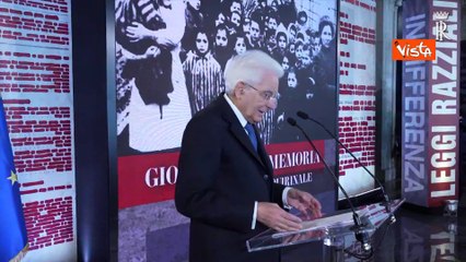 Mattarella: "Auschwitz provoca sempre infinito orrore. Non ? parentesi, ma monito insuperabile"