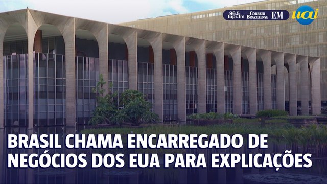 Brasil chama encarregado de negócios dos EUA por tratamento 'degradante' a deportados