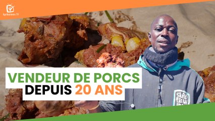 Burkina Faso : Vendeur de porcs depuis 20 ans