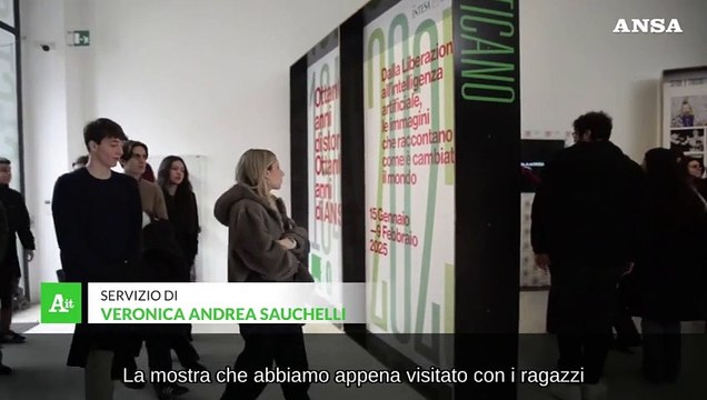 Ansa 80, i licei di Roma e Gaeta in visita alla mostra al Maxxi