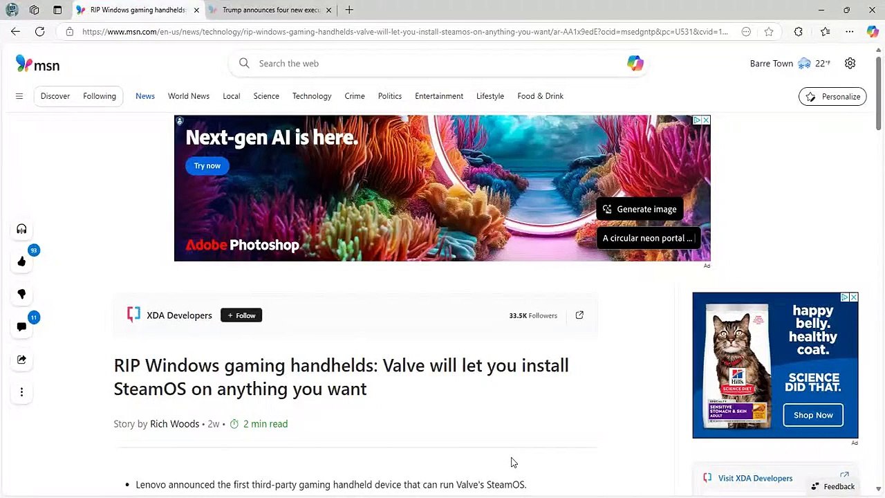 1-28-2025 Facebook Live Current Events Sci. Tech and Politics