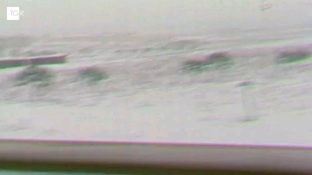 *RARO* Servizio TGR Sardegna del 09/01/1985  sulla nevicata