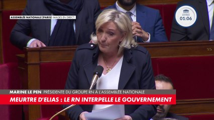 Marine Le Pen : «La France est devenue le premier pays où les droits de l’Homme est foulé aux pieds»